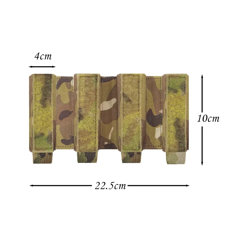 Bolsa porta-cargadores táctico multi-compartimentos para SMG 9mm - imagen 3