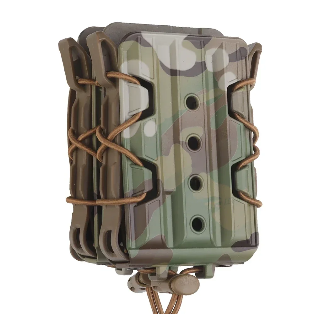 Bolsa táctica MOLLE para cargadores 5,56 de caza y airsoft riñonera - imagen 4