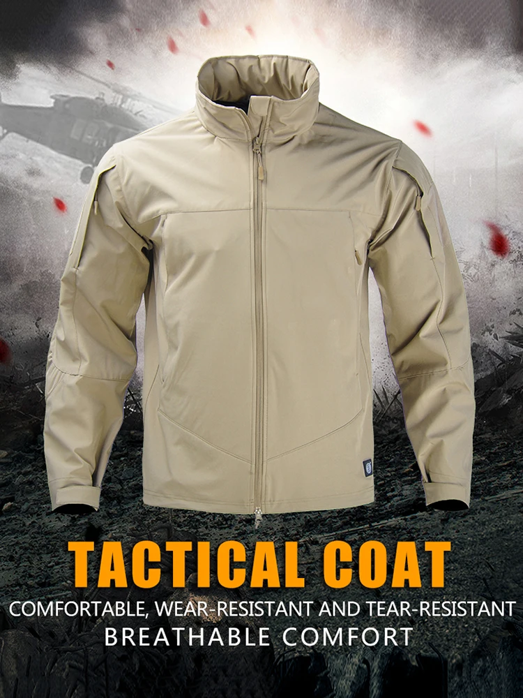 Capucha plegable integrada en la chaqueta softshell
