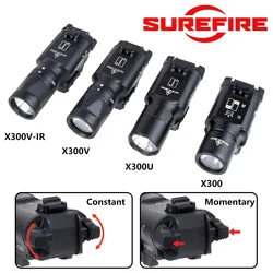 SureFire X300 linterna táctica para pistola LED de metal Glock