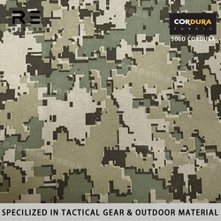 Tela de camuflaje táctica NewUS4CES de nailon Cordura 500D PU