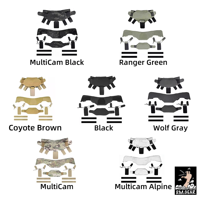 Protector de cuello DMGear en configuración táctica