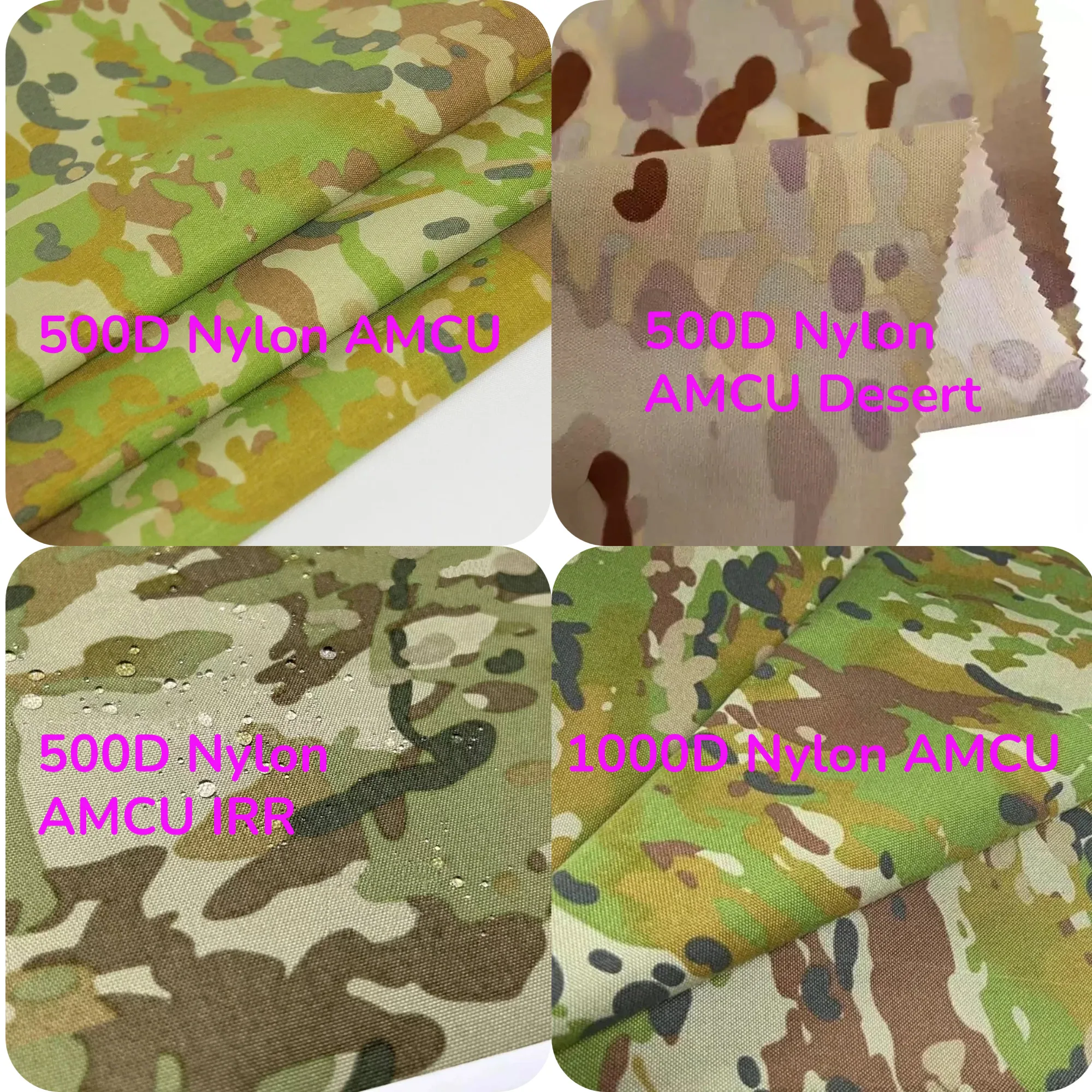 Tela camuflaje táctica australiana nailon IRR AMCU impermeable - imagen 2