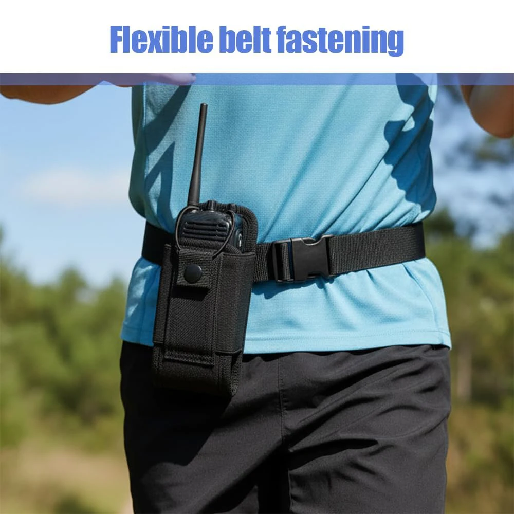 Funda táctica para walkie-talkie – Bolsa portátil para radio de caza y camping - imagen 3