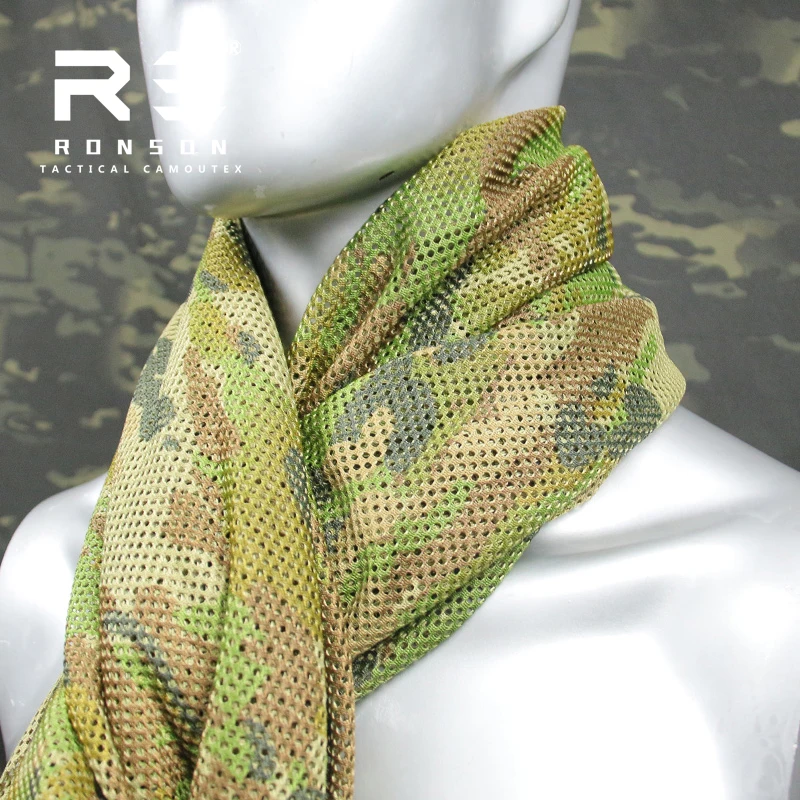 Tela malla camuflaje táctica de tricota para estampado en prendas - imagen 4