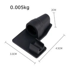 Adaptador conector alimentación NVG con base de fijación y velcro