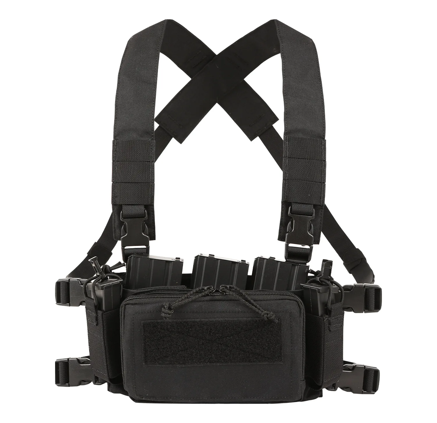 Chaleco táctico con bolsillo abdominal y talla ajustable unisex - imagen 5