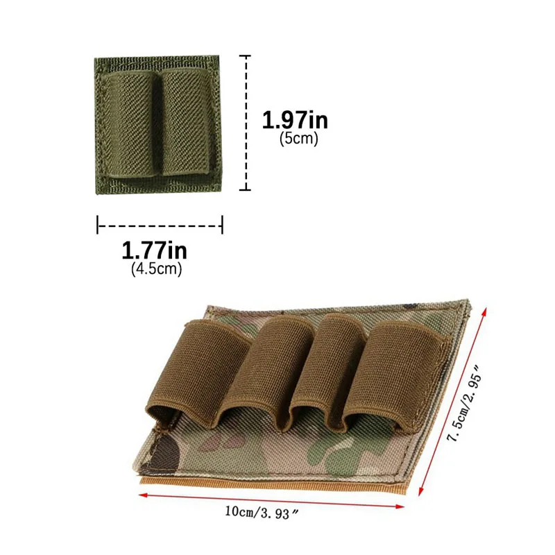Parche táctico velcro de gancho y bucle para mochila exterior - imagen 4