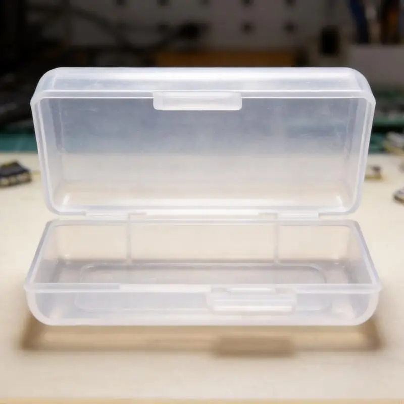 Estuche organizador transparente para pilas AAA – Pack de 5 - imagen 2