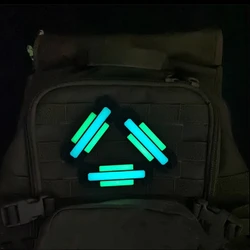 Hebilla Molle luminosa – Clip correas mochila marcadores nocturnos