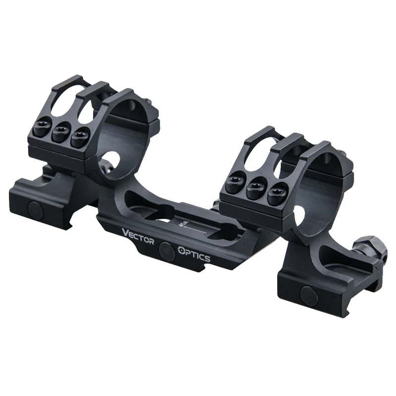 Montaje Picatinny con anillos de 30mm para óptica táctica - imagen 4