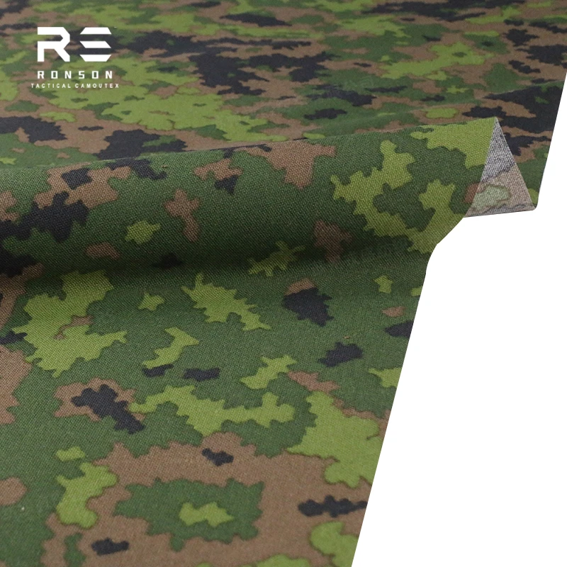 Tela de Cordura 500D Camuflaje Finlandés para Mochilas Tácticas - imagen 2