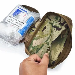 IFAK Gen 2 MOLLE bolsa táctica de primeros auxilios despliegue rápido