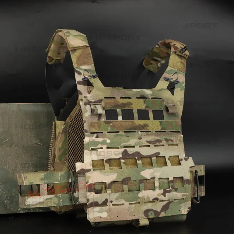 SPC/JPC chaleco táctico MOLLE ligero corte láser integral - imagen 3