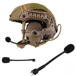 Micrófono táctico FCS Tactical FMA Amp con reducción de ruido