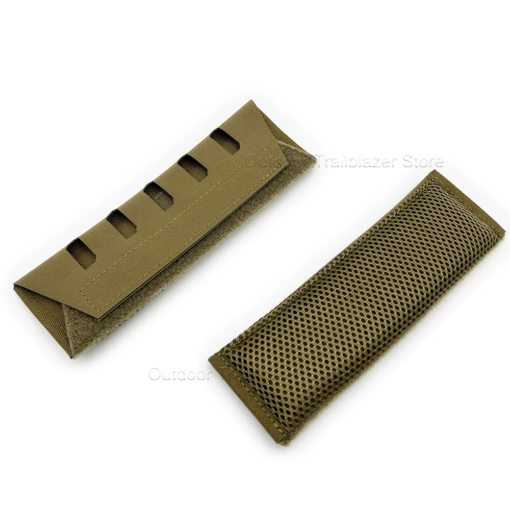 Almohadillas tácticas hombros nailon corte láser malla transpirable