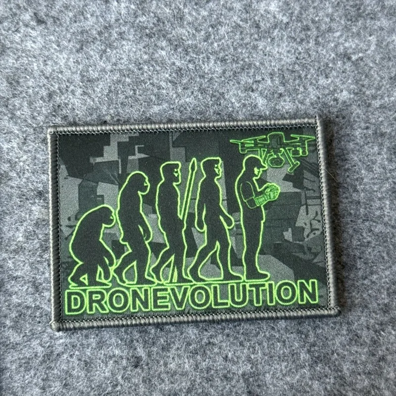 Dronevolution Parche táctico gancho y bucle para chaleco y gorra - imagen 5