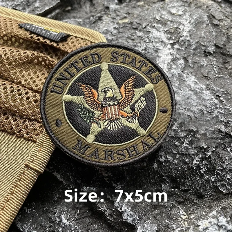 Parche bordado mariscal Federal – Brazalete táctico militar - imagen 2