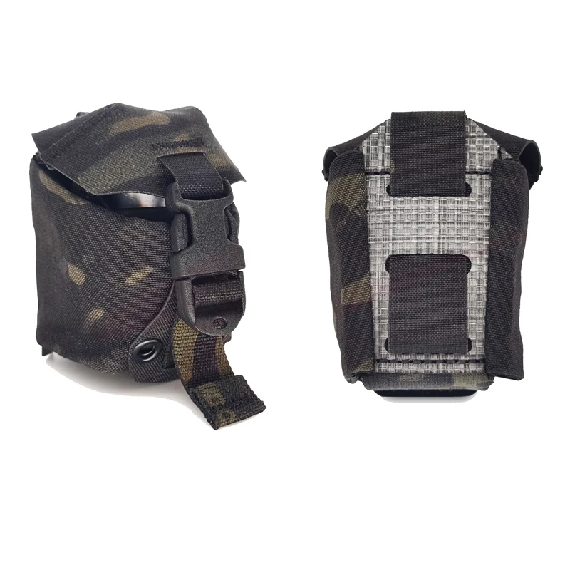 Bolsa táctica MOLLE granadas airsoft, funda cintura EDC
