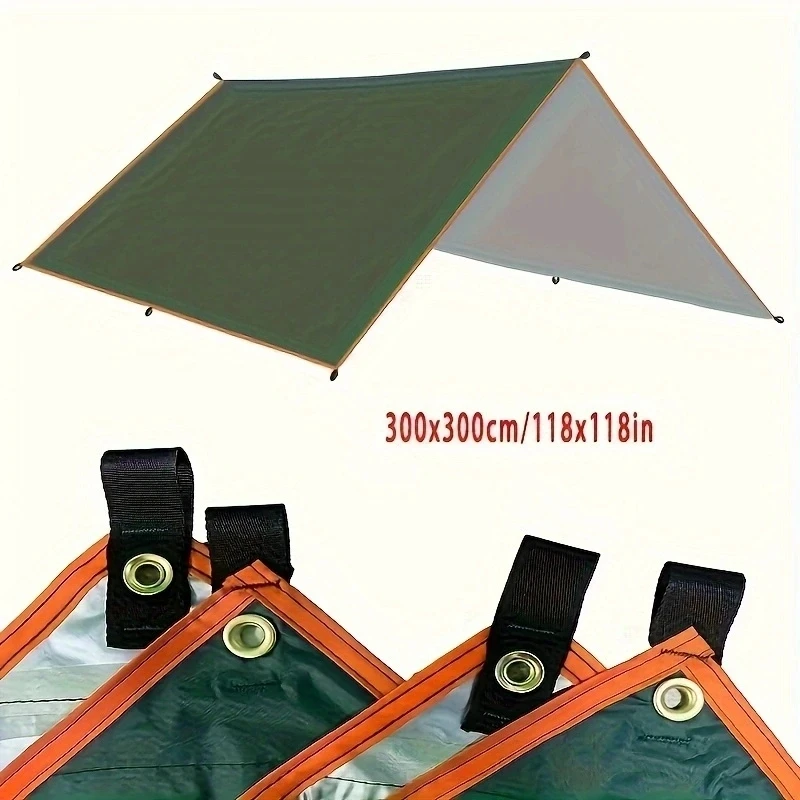 Toldo enrollado para transporte