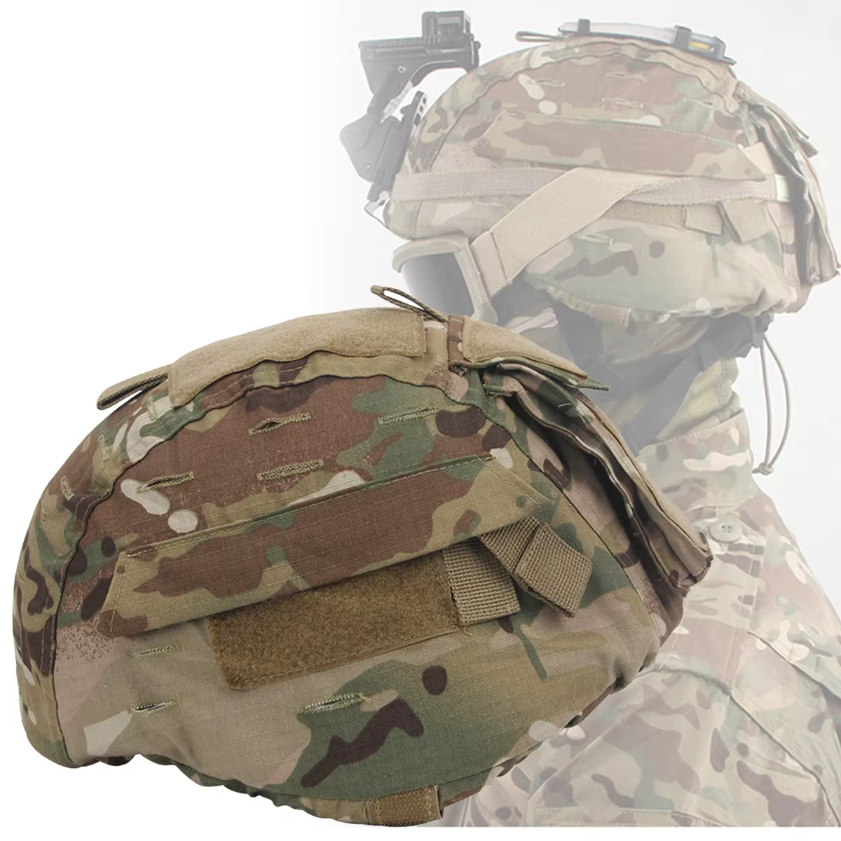 MICH 2000 funda tactica para casco - Airsoft, Paintball y caza