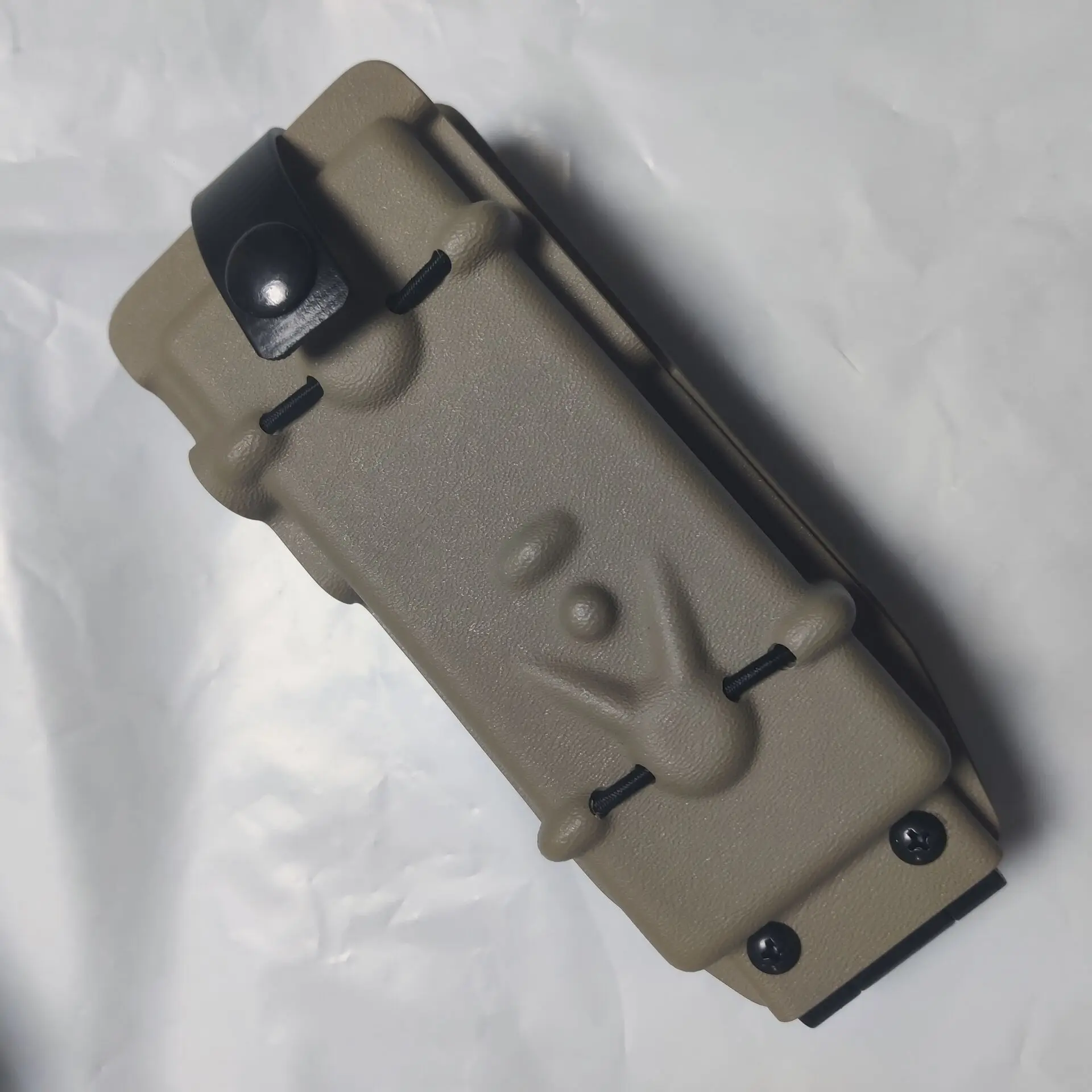 Funda táctica MOLLE Kydex UV5R con bolsa almacenamiento abierta - imagen 3