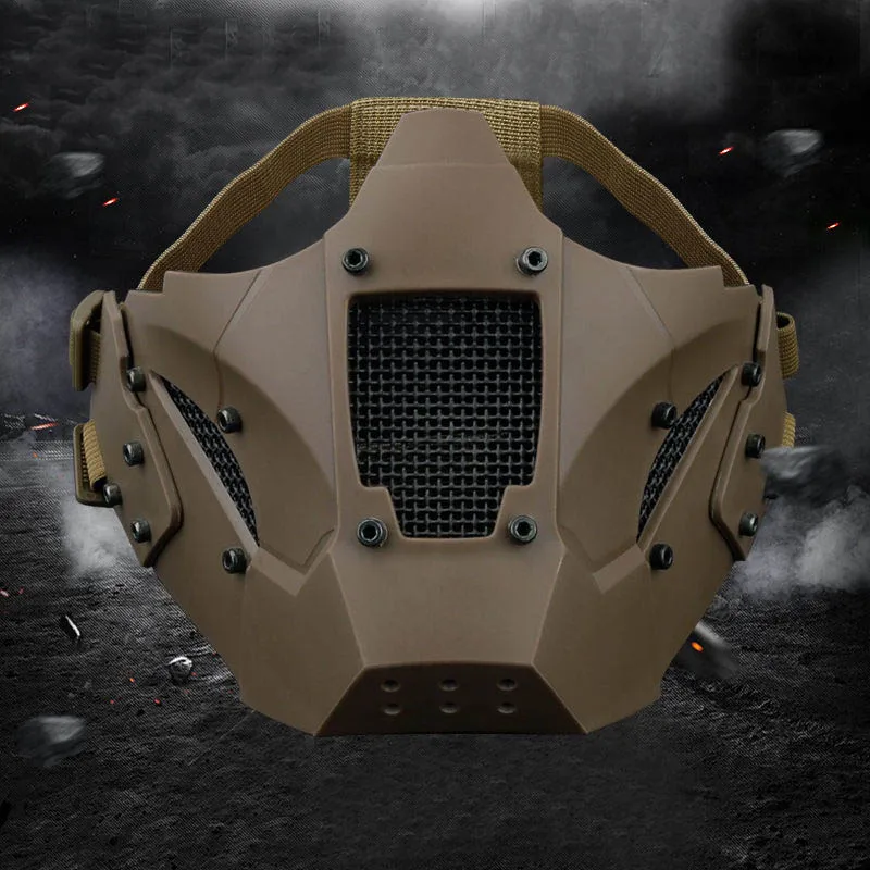 Máscara táctica Iron Warrior ligera antimpacto para casco rápido - imagen 3