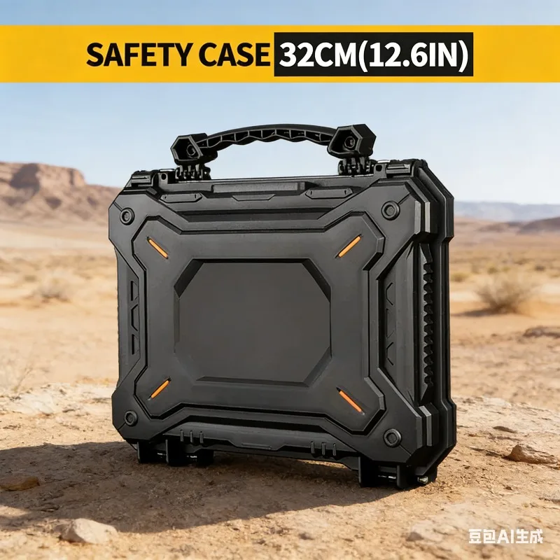 Estuche protector táctico estanco con espuma antipolvo y golpes
