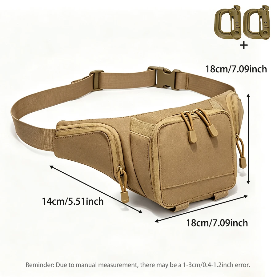Riñonera de exterior para llevar accesorios durante una ruta