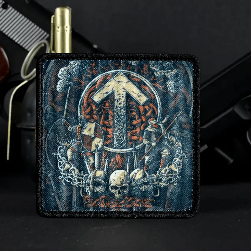 Detalle del emblema Viking
