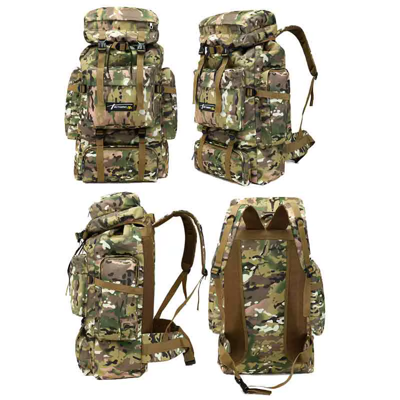 Scione Mochila Táctica Ripstop Woodland - imagen 5