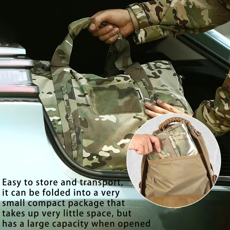 Bolsa táctica VOTAGOO V2 camuflaje para casco y equipo - imagen 3