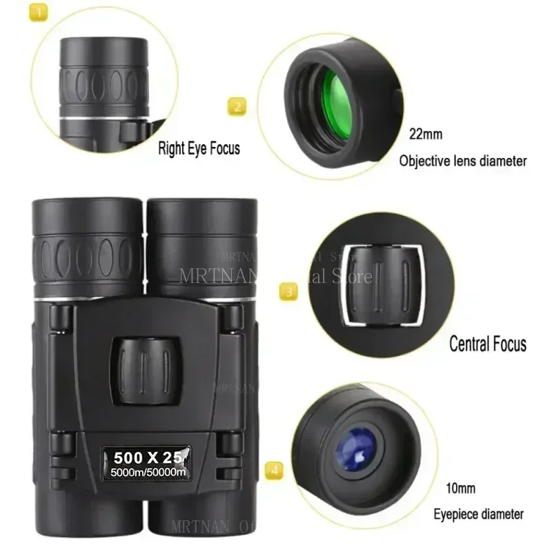 Monocular BAK4 de Largo Alcance con Visión Nocturna