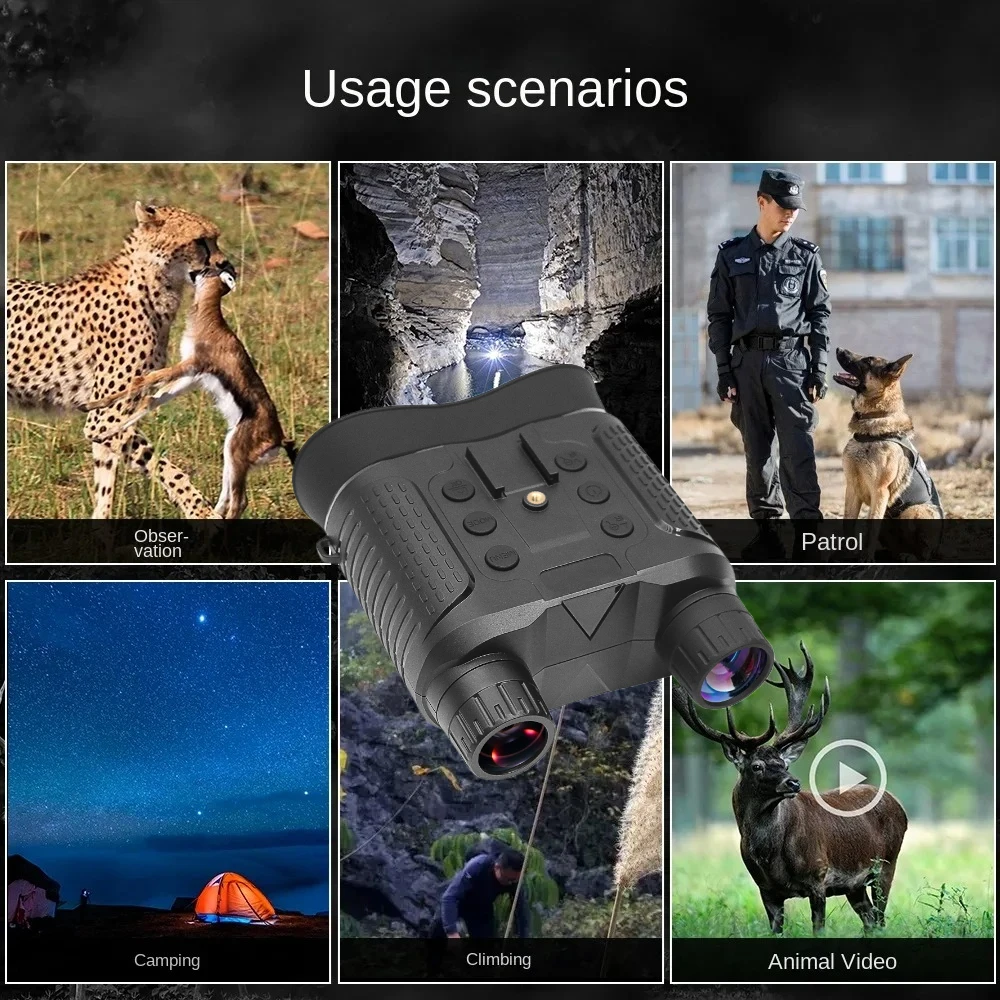 Binoculares de visión nocturna con montaje en cabeza infrarrojo - imagen 3