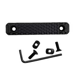 MLOK KEYMOD Cubierta de riel antideslizante aluminio CNC guardamanos