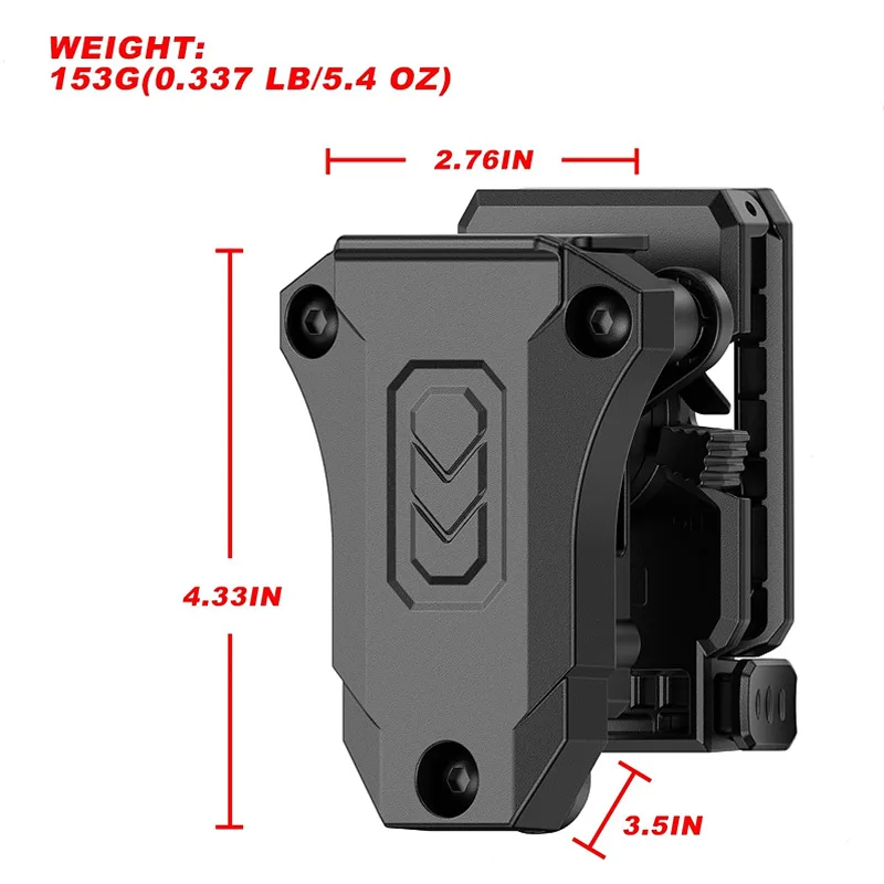 Sig Sauer P365 funda táctica universal para pistola MOLLE - imagen 2