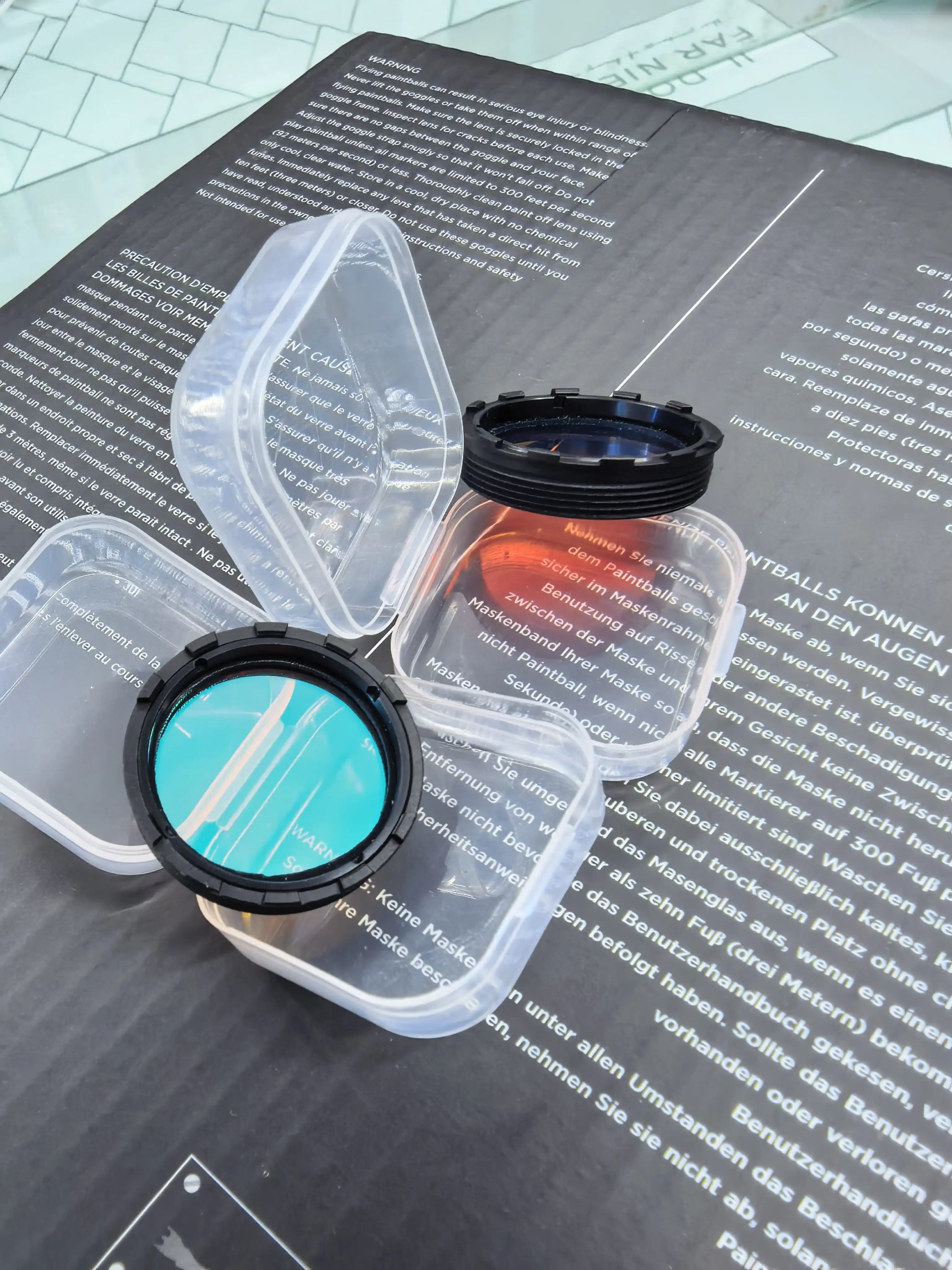 Filtro de interferencia para visor nocturno con rosca LIF
