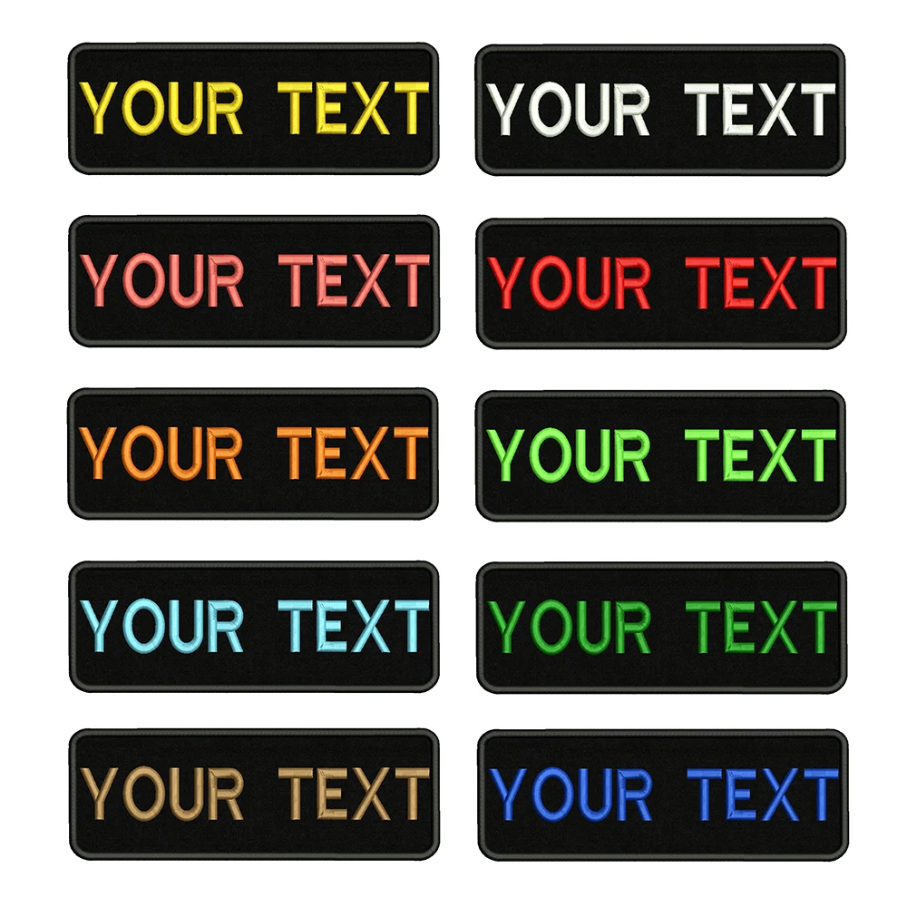 Parche táctico personalizado con nombre y número para brazo - imagen 4