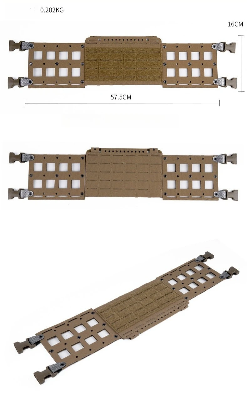 Soporte de transporte MOLLE para colgador pecho extendido - imagen 4