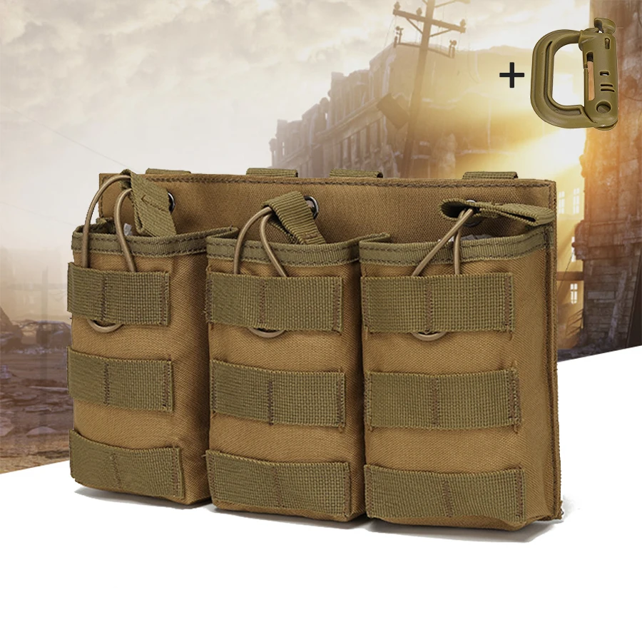 Bolsa MOLLE táctica para walkie-talkie y móvil, acceso rápido - imagen 5