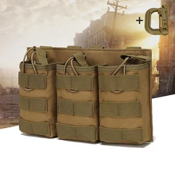 Bolsa MOLLE táctica para walkie-talkie y móvil, acceso rápido