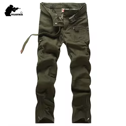 Pantalón cargo hombre de algodón – Multibolsillos para trabajo