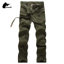 Pantalón cargo hombre de algodón – Multibolsillos para trabajo