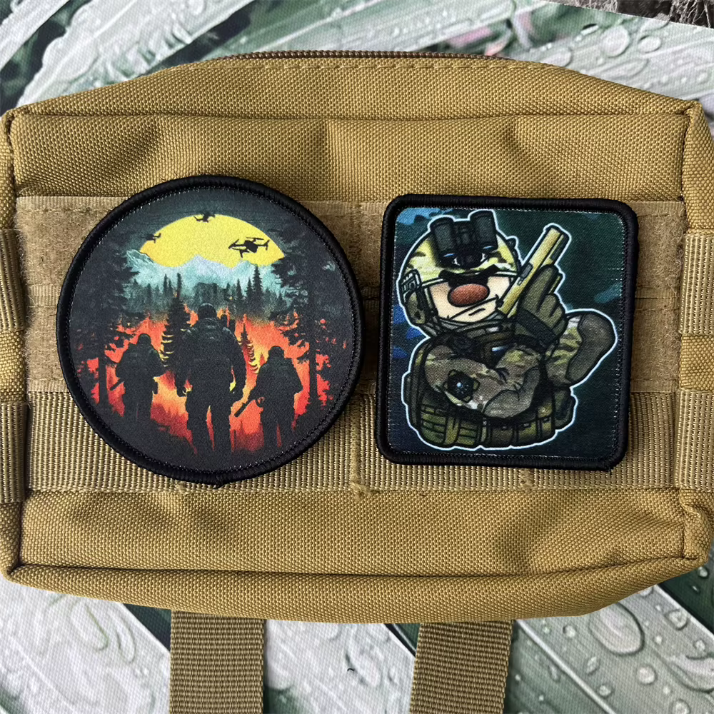 Insignia moral de maestro Chevron - parches de aventura para MOLLE - imagen 3