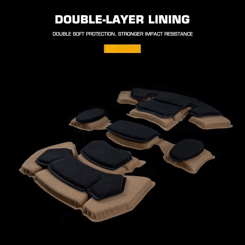 Wendy3.0 almohadilla para casco táctico, viscoelástica con absorción