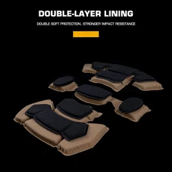 Wendy3.0 almohadilla para casco táctico, viscoelástica con absorción
