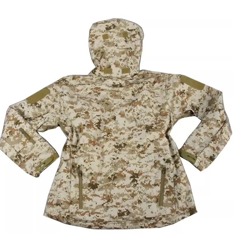Chaqueta táctica impermeable forro polar transpirable y cortaviento - imagen 5