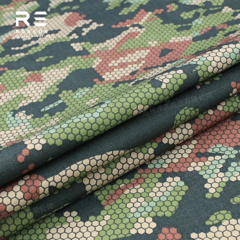 Tela táctica NYCO ripstop camuflaje Chameleon Bicentennial Camo