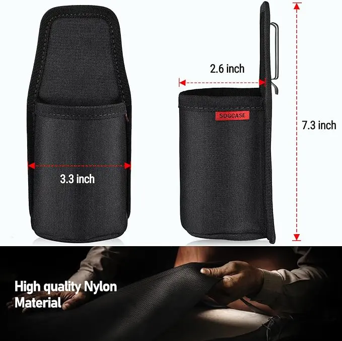 Portavasos portátil para latas con clip cinturón – Senderismo y camping - imagen 2