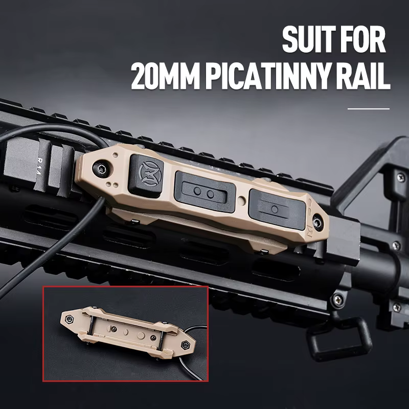 Surefire M300 M600 Interruptor táctico riel 20mm MLOK - imagen 2
